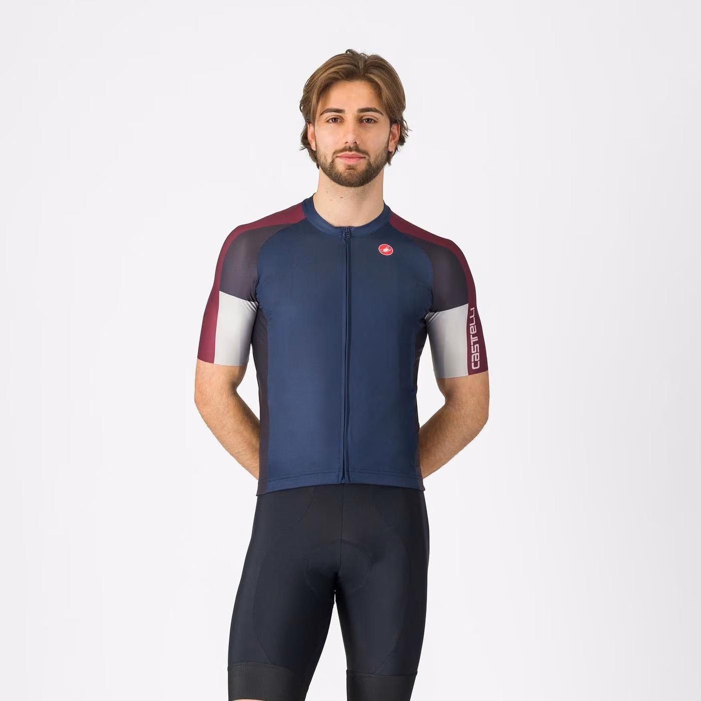 Castelli Entrata 6 Jersey Belgian Blue