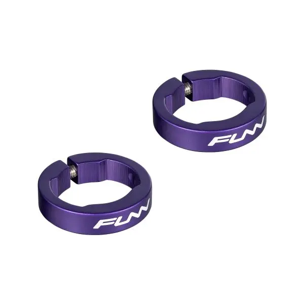 Funn Alloy Bike Grip Lock Rings for Hilt / Holeshot Grips image 6