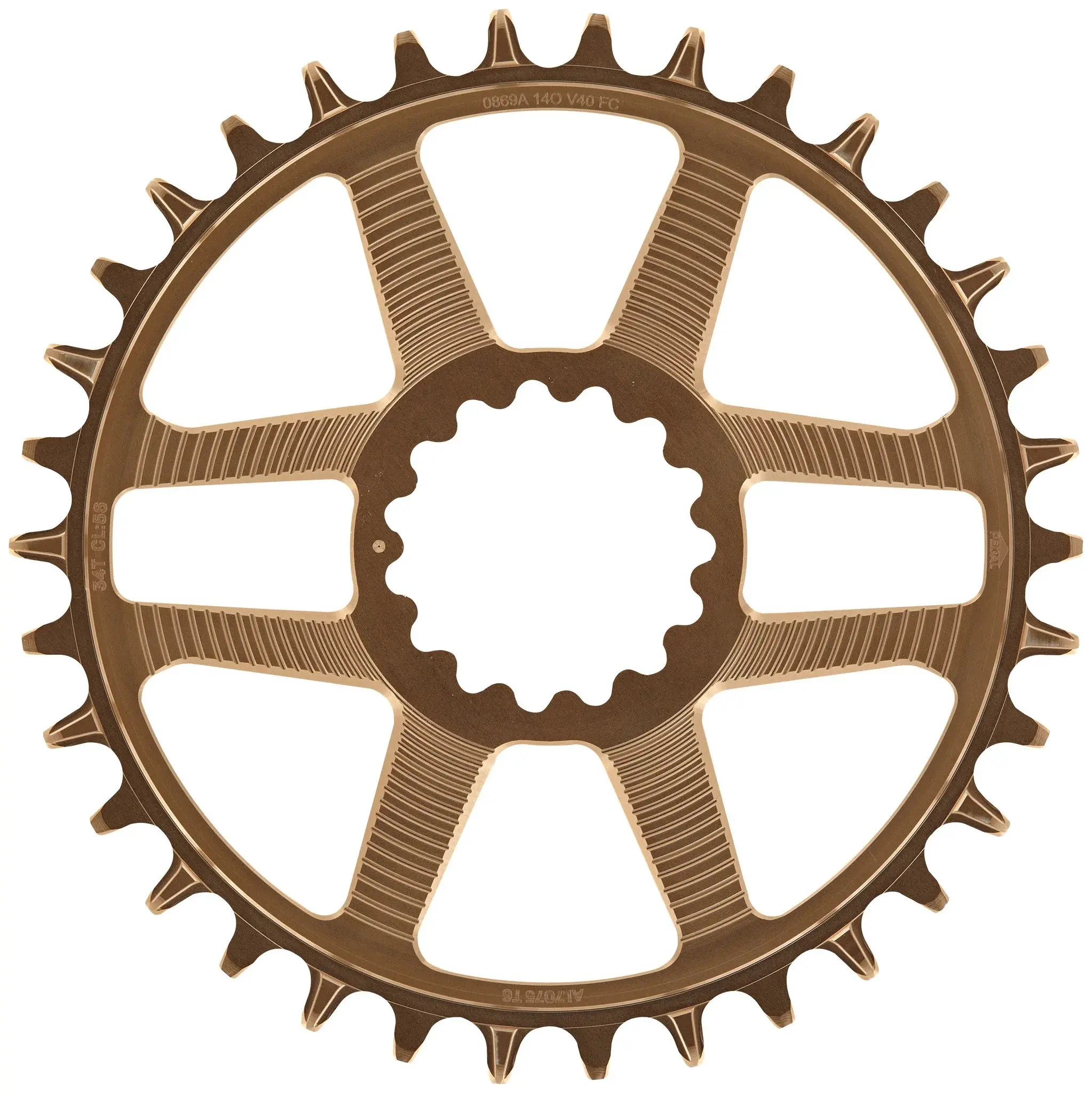 Chainring Direct Mount 34T e*thirteen Helix Race