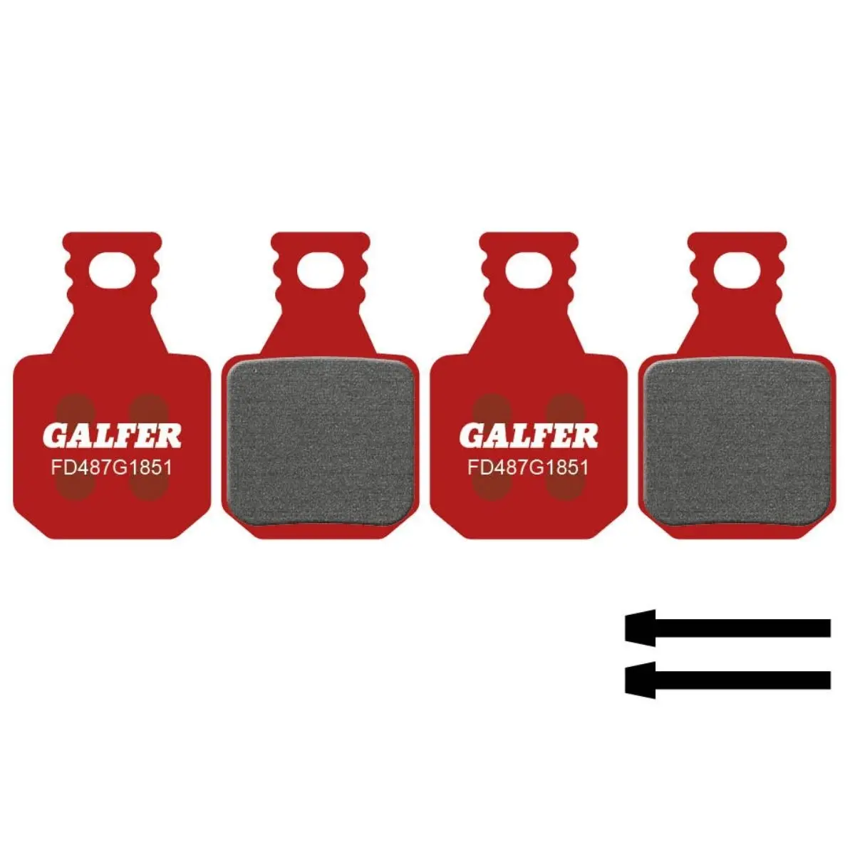 GALFER - BRAKE PADS - MAGURA MARTA MT5 - MT7 image 2