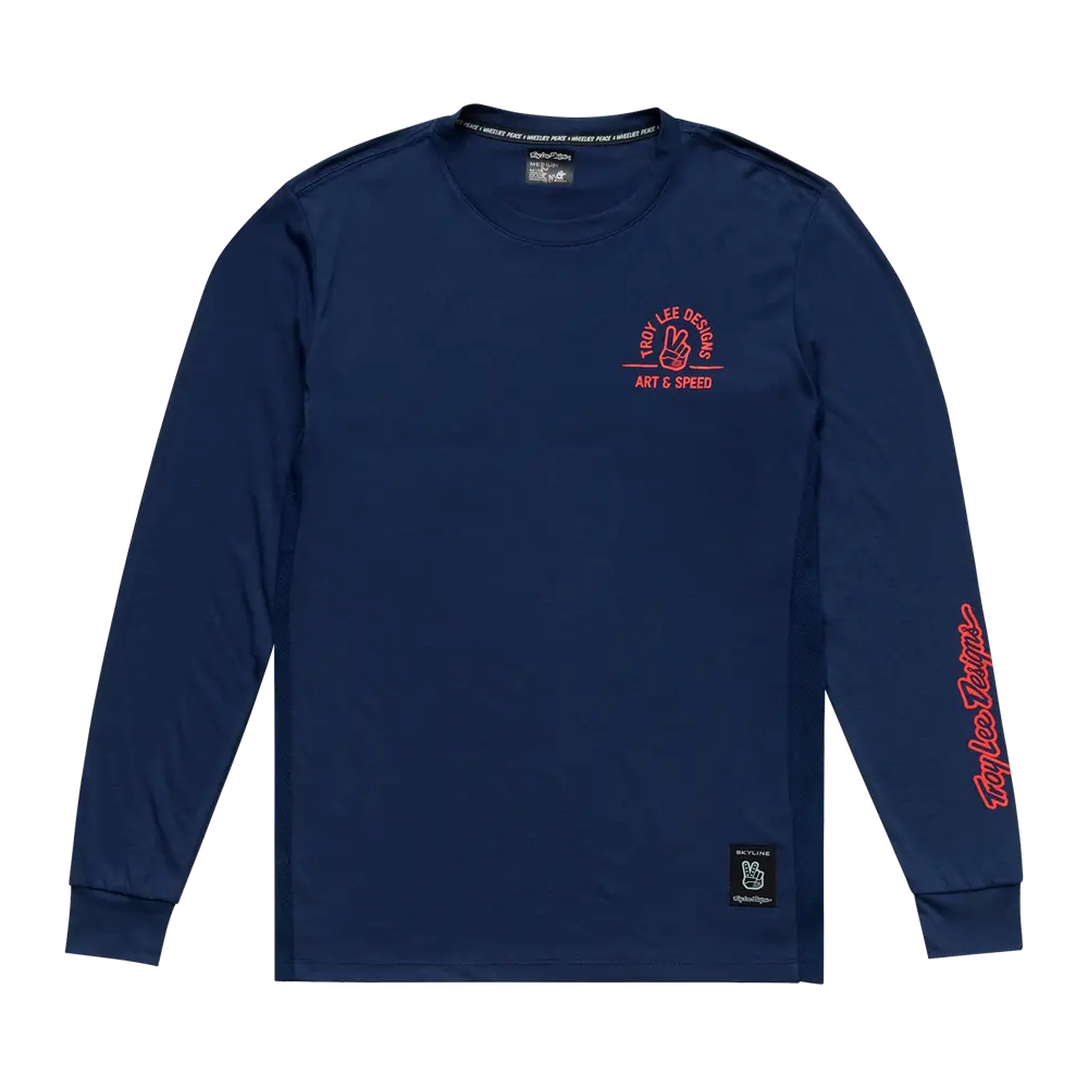SKYLINE LONG SLEEVE RIDE TEE LOCALS