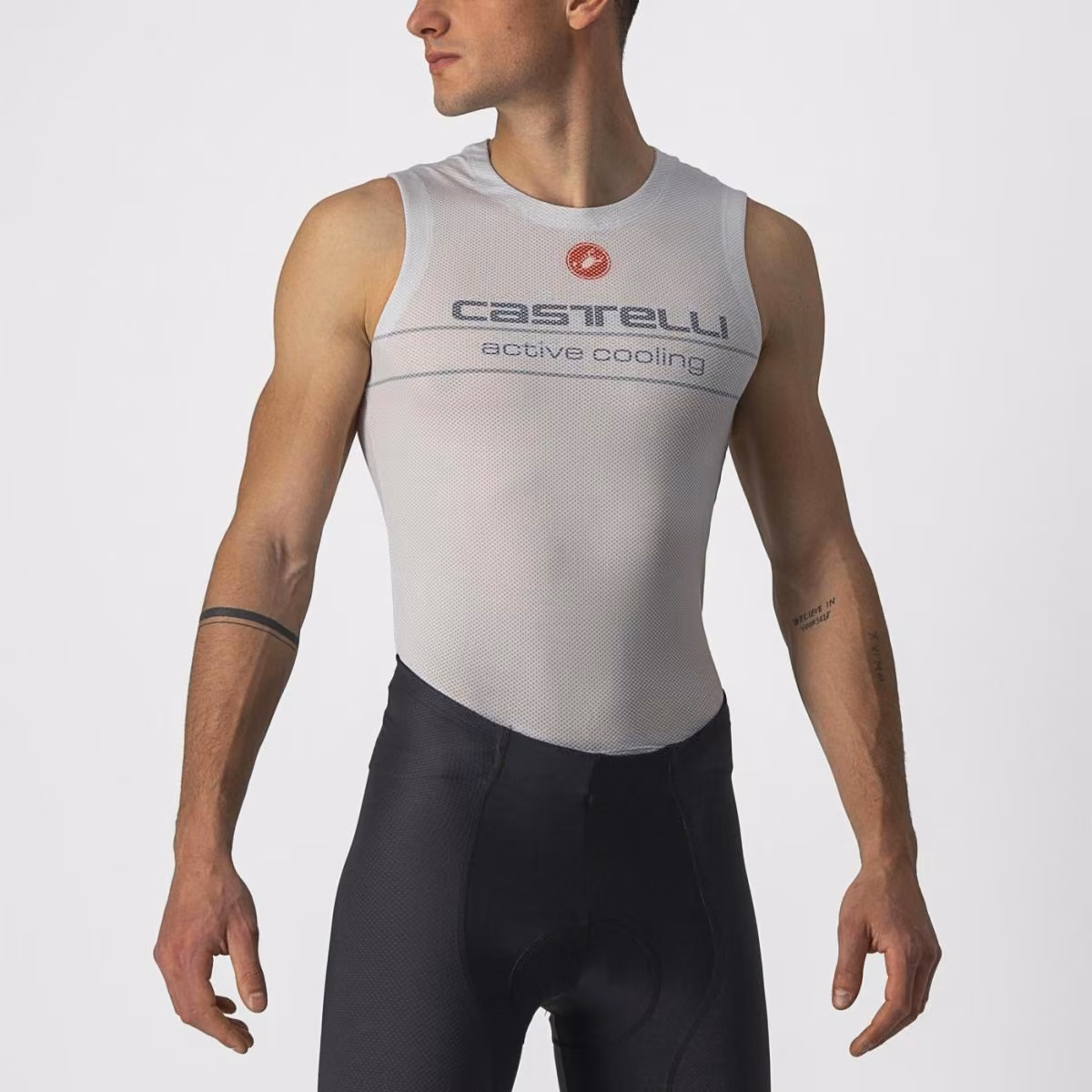 Castelli Active Cooling Sleeveless Baselayer Men's Silver Gray