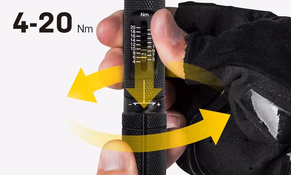 Topeak Torq Stick Pro 4-20 Nm Torque Wrench image 9