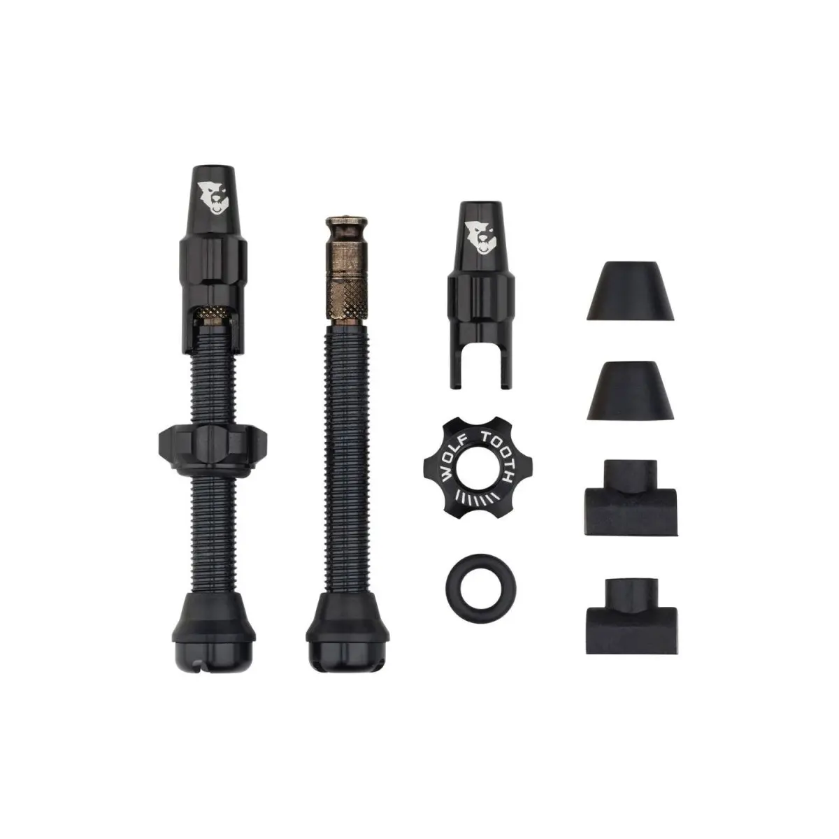 WOLF TOOTH - TUBELESS VALVE STEM KIT FOR CLIK VALVE - 44MM