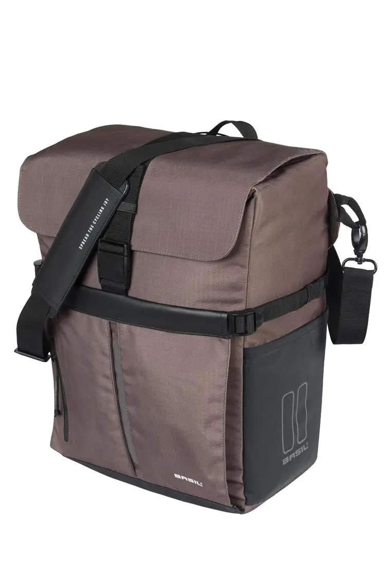 Basil - Move Commuter Bicycle bag (MIK Studs) 15L image 9