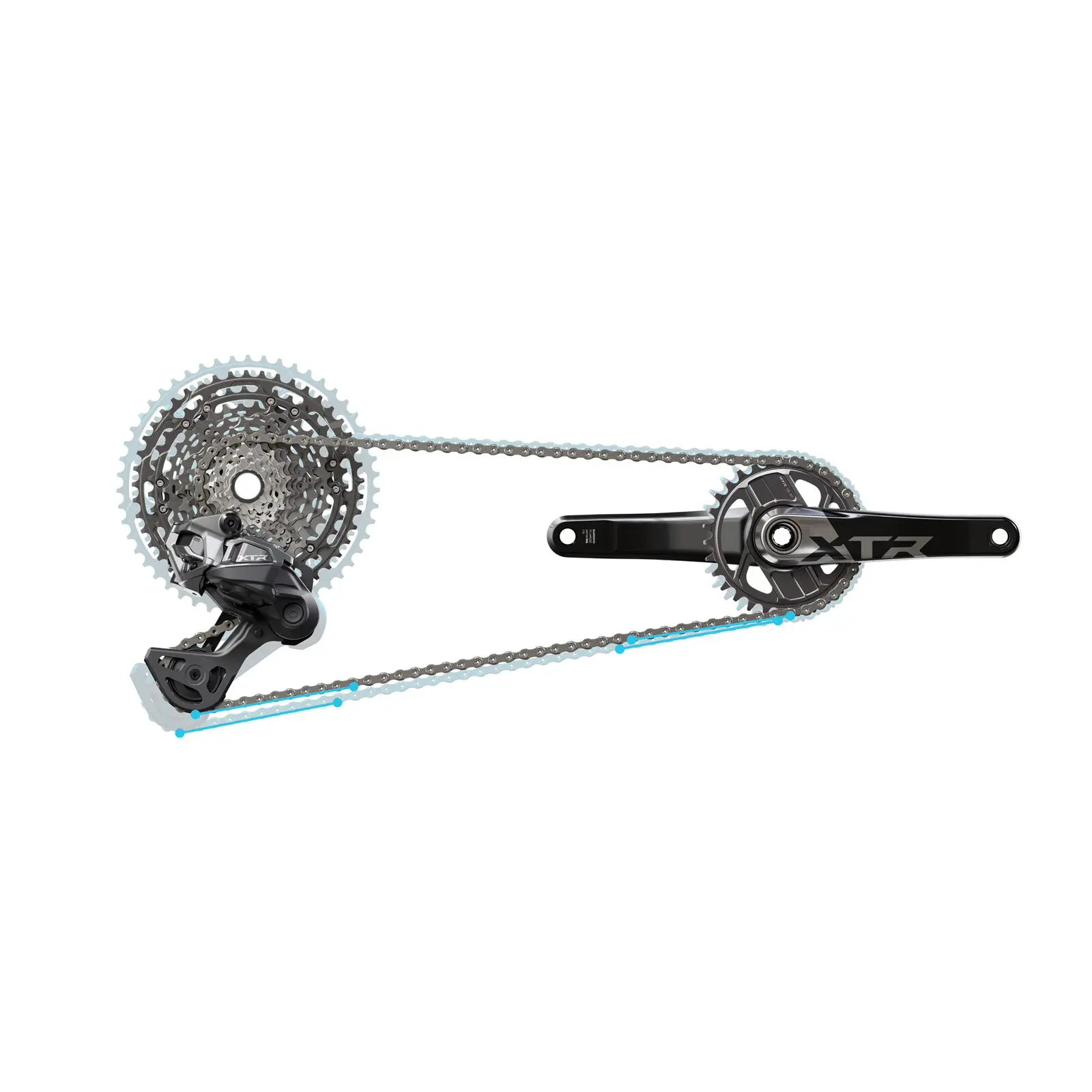 SHIMANO XTR Cassette Sprocket CS-M9200-12 12-speed image 6