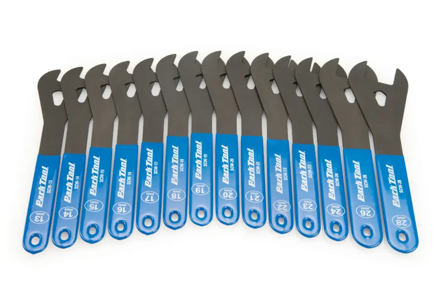 Park Tool - SCW-SET.3 - Shop Grade 14 Piece Conewrench Set