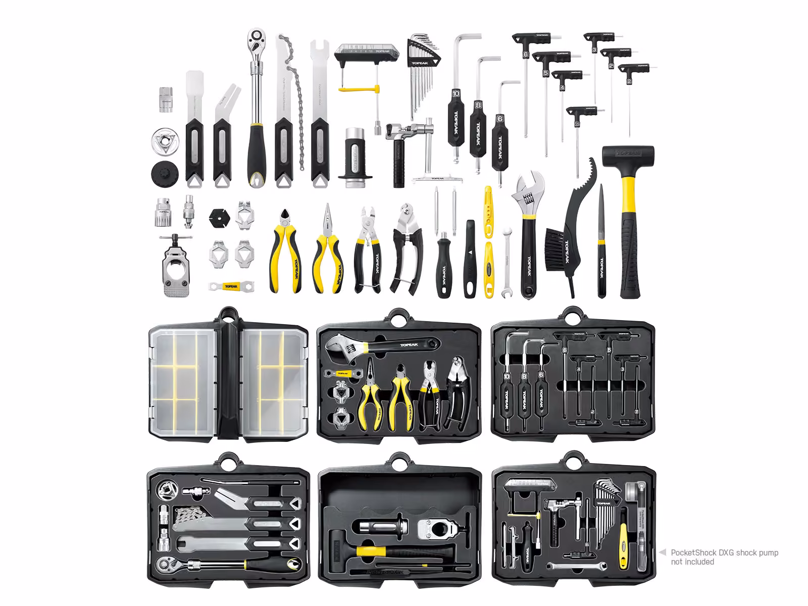 Topeak Prepstation Pro 55 Tool Set image 4