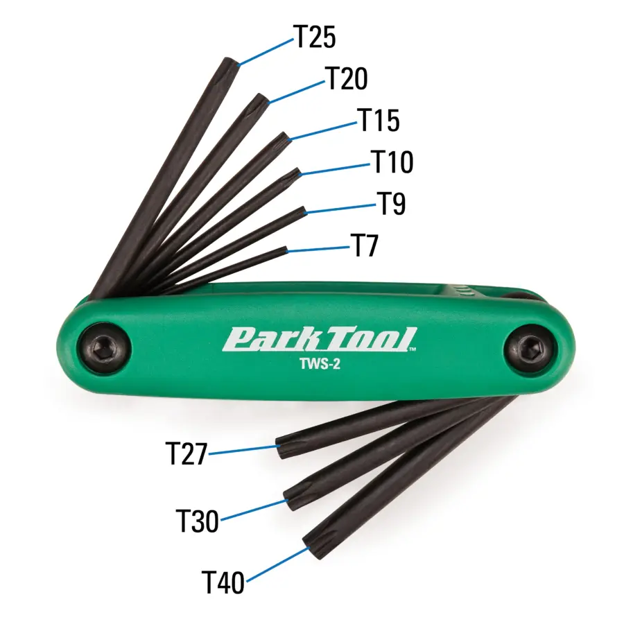 Park Tool - TWS-2 - Torx Wrench Set image 2
