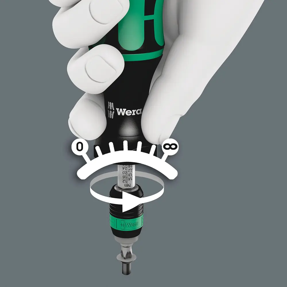 Wera Tools Adjustable Torque Screwdriver image 7