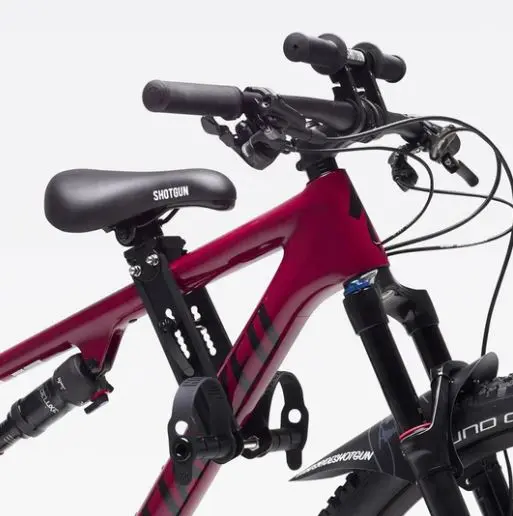 Kids Ride Shotgun - Child Bike Seat + Handlebar Combo
