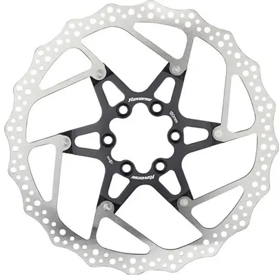 Brake Disc Rotor Reverse Components 180mm Black