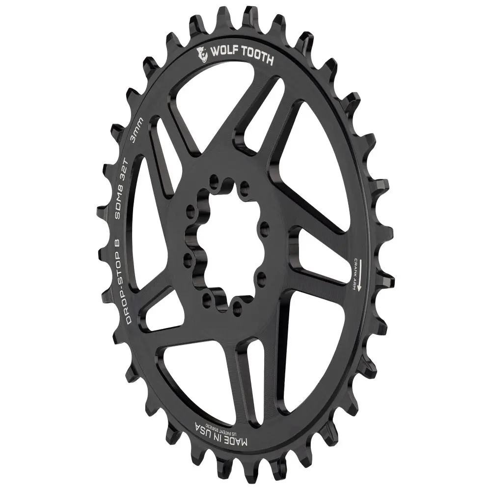 SRAM DM MTB 8-BOLT DROP-STOP B CHAINRING - 0MM OFFSET image 2