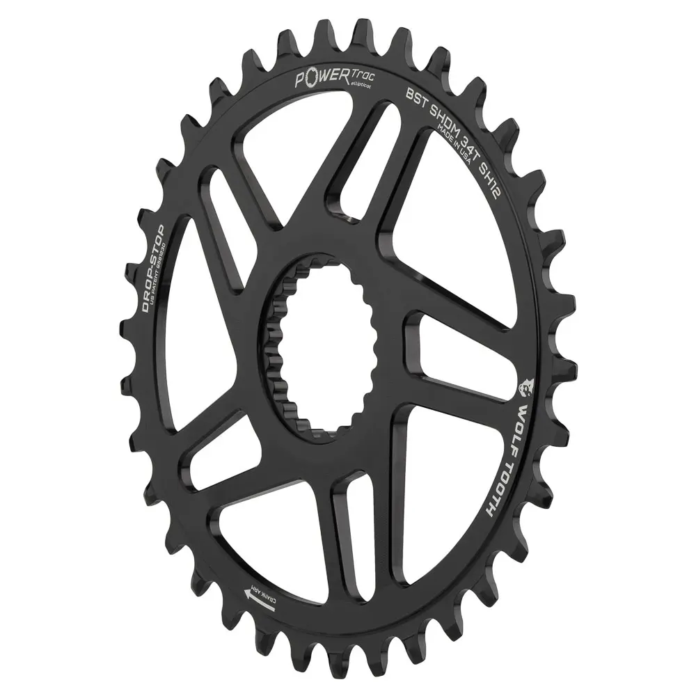 SHIMANO DM OVAL DROP-STOP CHAINRING - BOOST - SHIMANO HG+ image 2