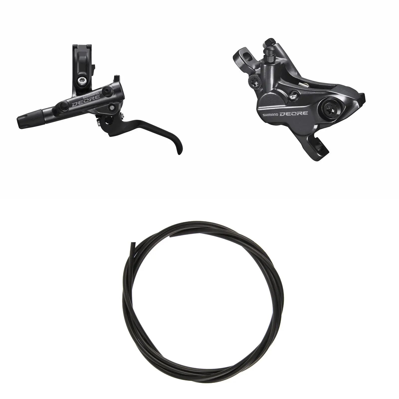 SHIMANO DEORE Hydraulic Disc Brake Kit BRM6120KTBLM6100