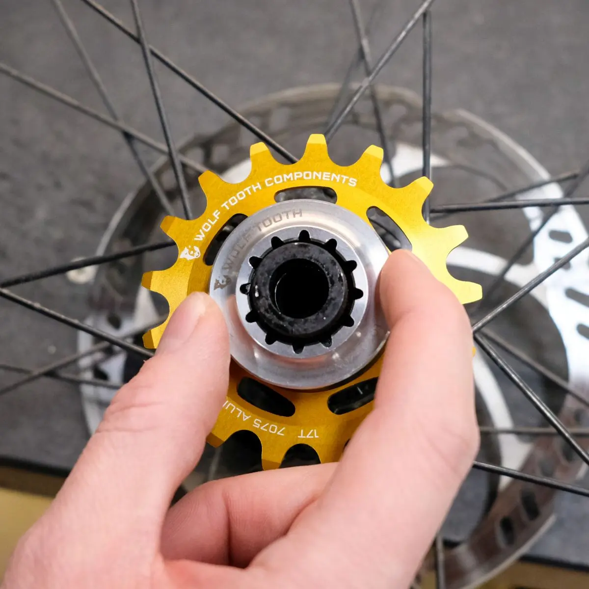 WOLF TOOTH SINGLE SPEED SPACER KIT WITH LOCKRING image 2