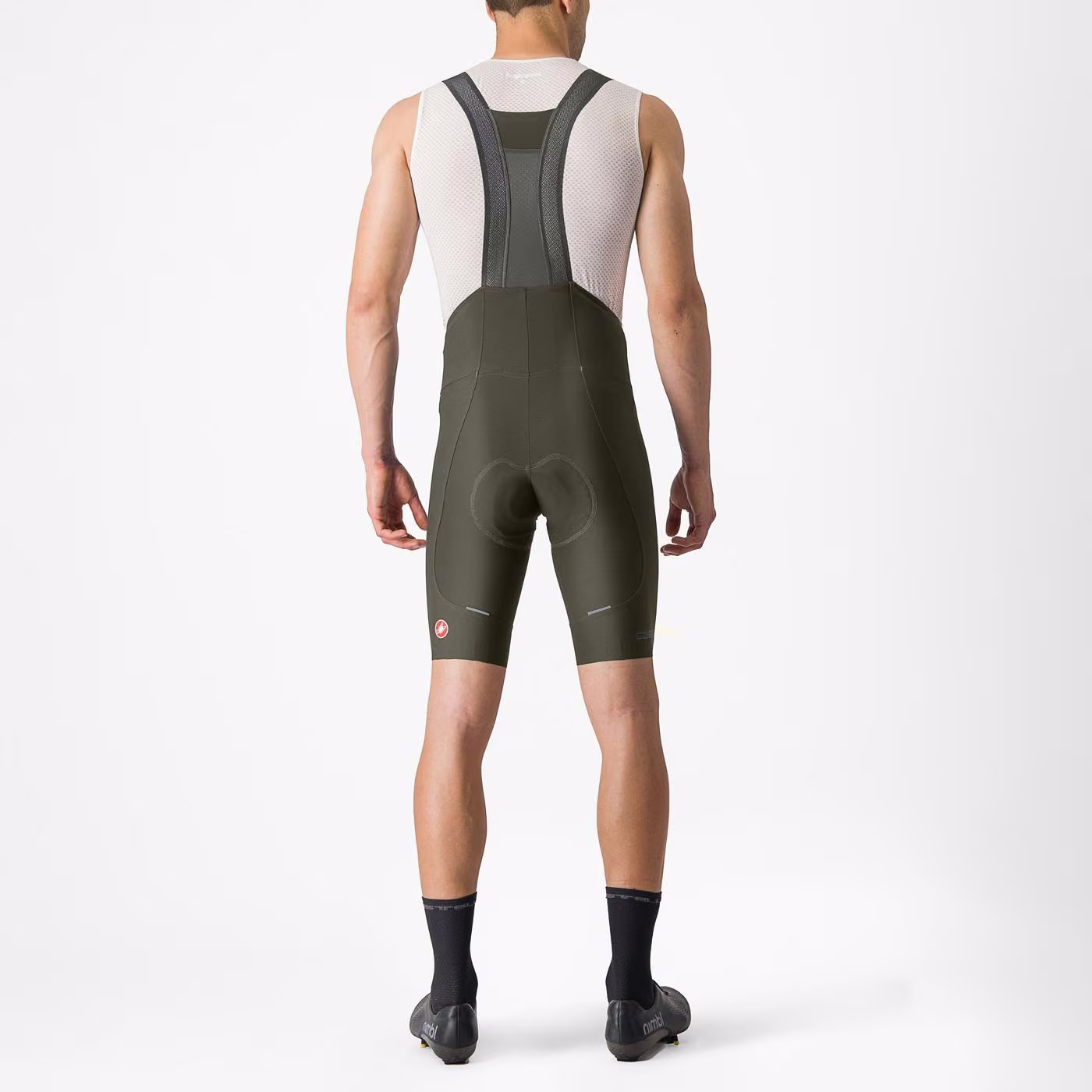 Castelli Espresso Bibshort Men's Deep Green image 3