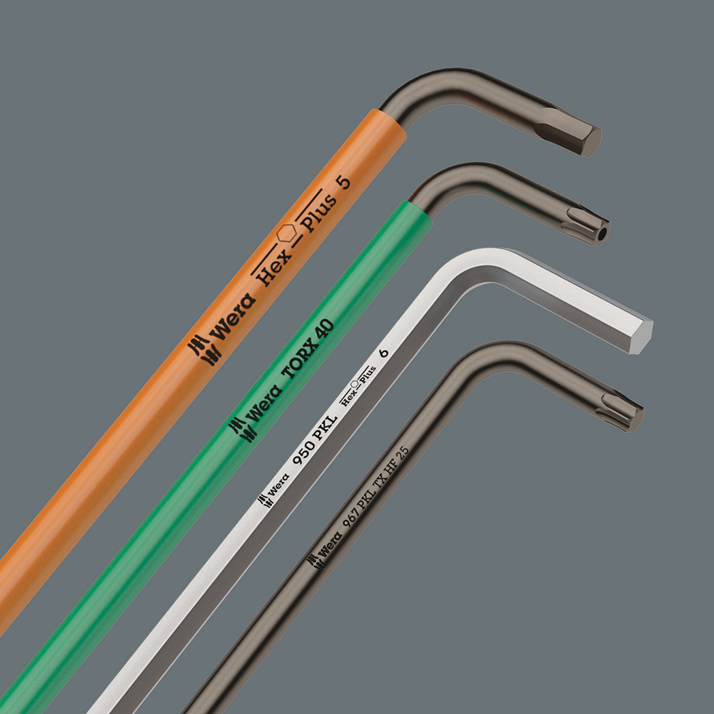Wera 967/9 TORX XL Multicolour L-key Set image 6