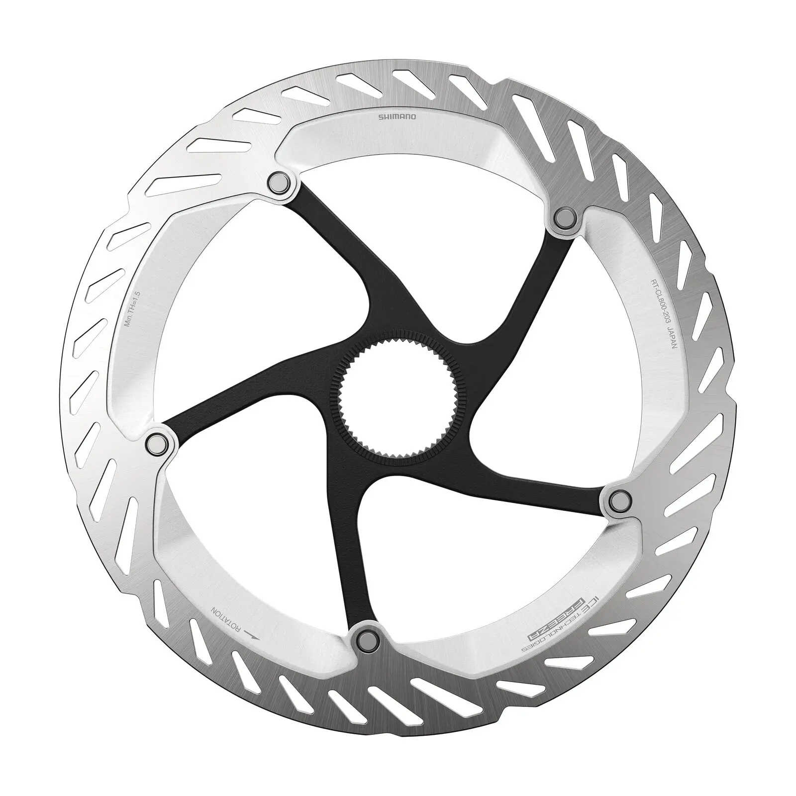 SHIMANO Disc Brake Rotor RT-CL800 CENTER LOCK ICE TECHNOLOGIES FREEZA image 2