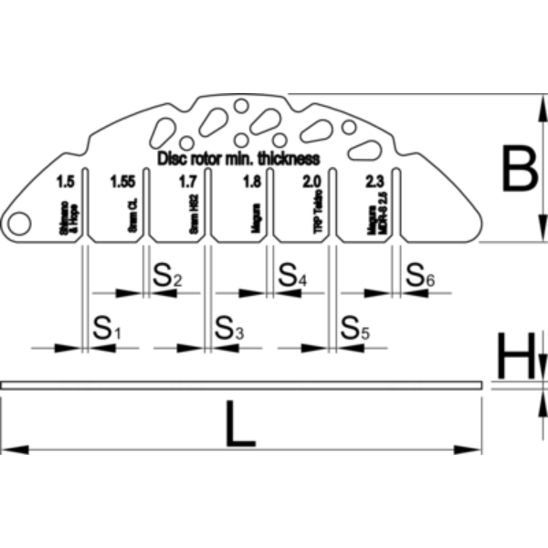 Unior Rotor Wear Indicator image 4