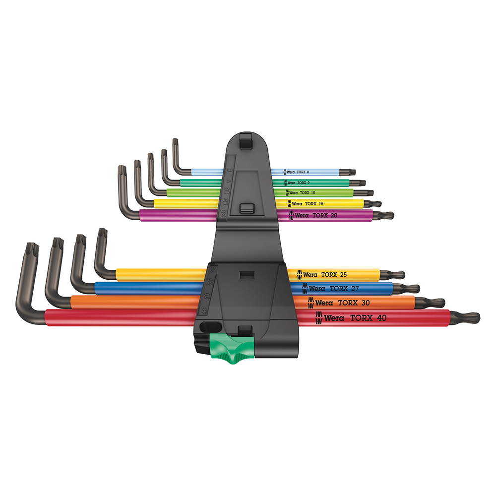 Wera 967/9 TORX XL Multicolour L-key Set image 2