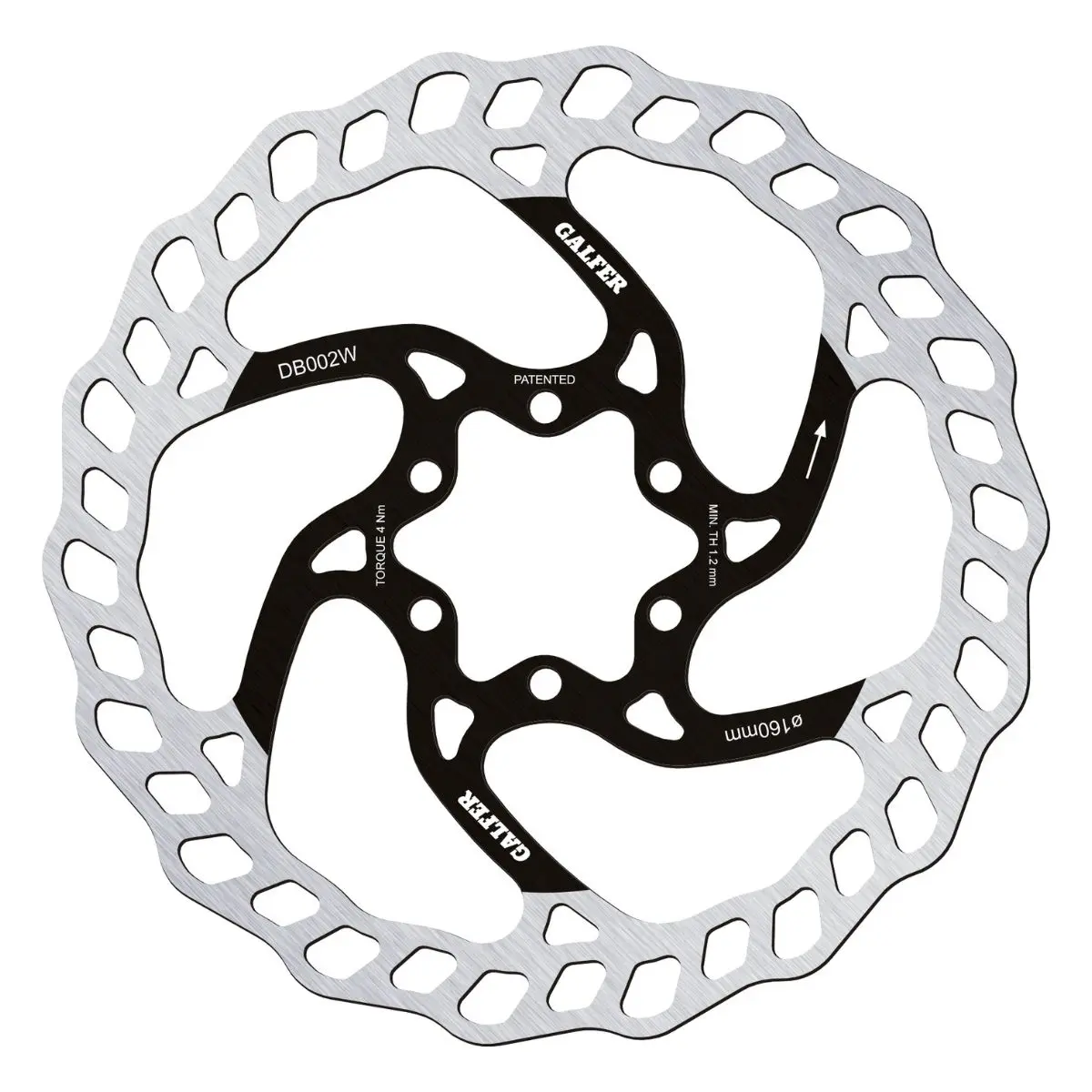 GALFER - MTB WAVE DISC ROTOR - 6-BOLT
