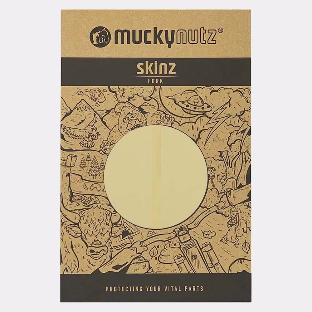 Mucky Nutz Fork & Crank Skinz Clear image 2