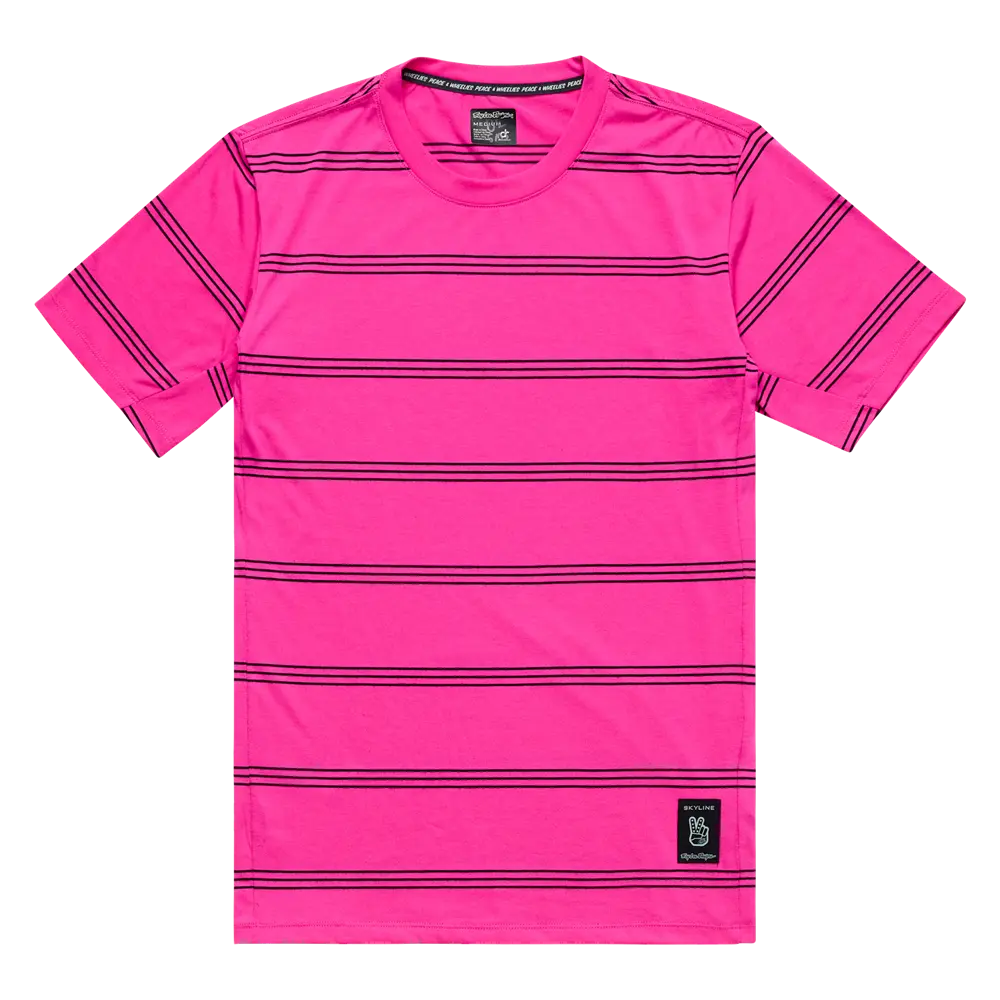 SKYLINE SHORT SLEEVE RIDE TEE WASHED OUT PARTY