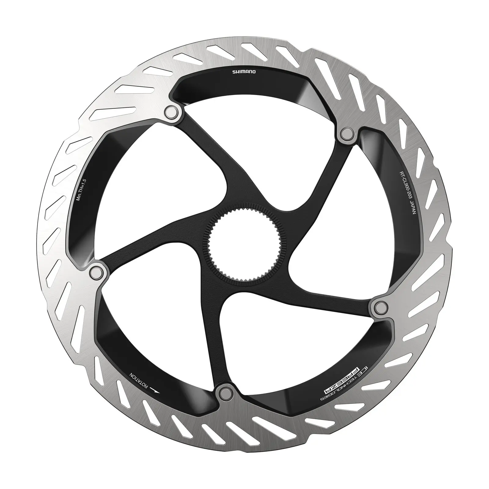 SHIMANO Disc Brake Rotor RT-CL900 CENTER LOCK ICE TECHNOLOGIES FREEZA image 2
