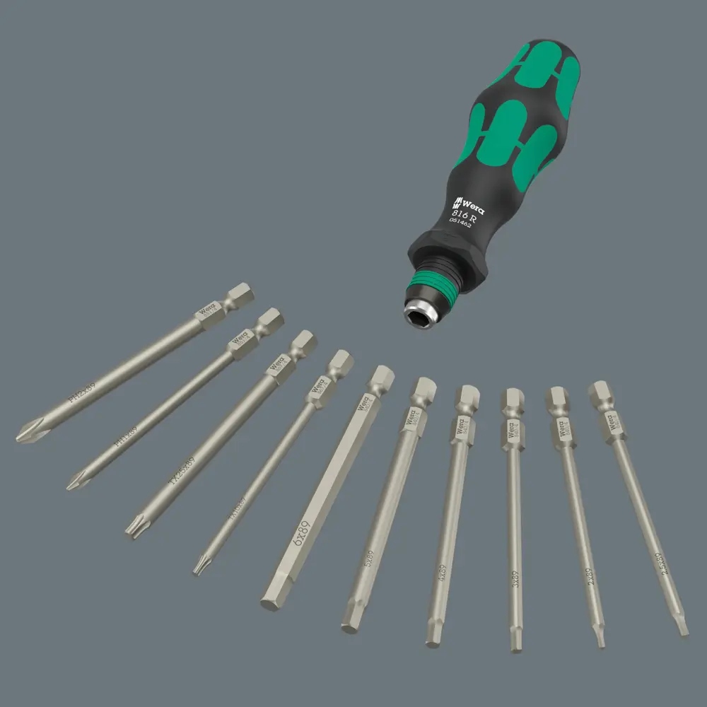 Wera 9532 Chain Riveter Set for Workshops - 20 Pieces image 2