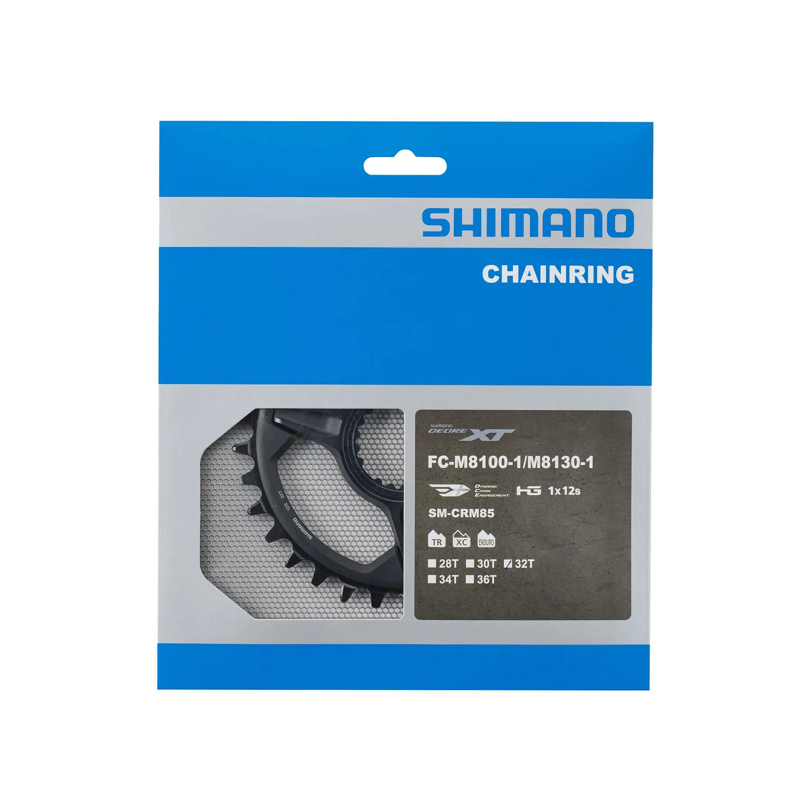 SHIMANO DEORE XT Chainring SM-CRM85 12-speed image 2