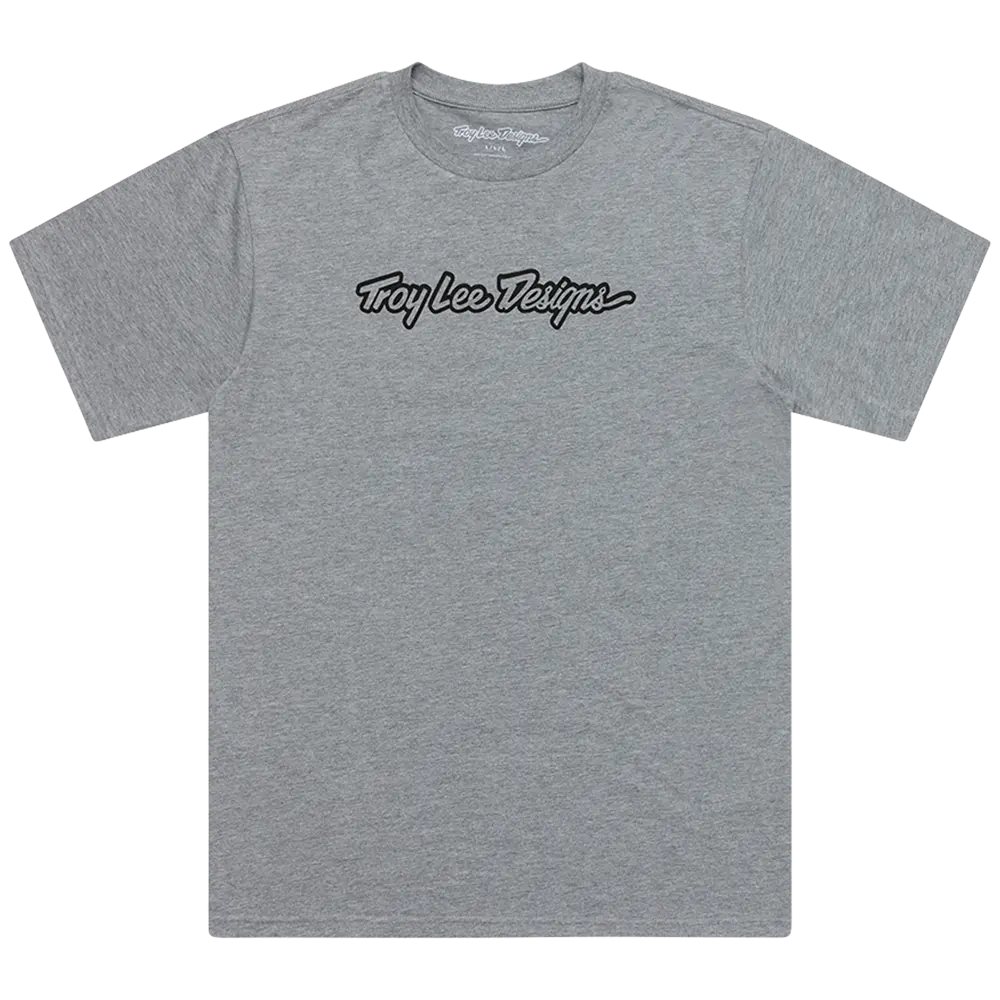 SHORT SLEEVE TEE SIGNATURE GRAY