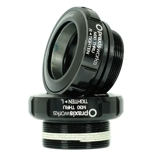 Praxis - M30-THRU BSA  Bottom Bracket for 30mm Spindle Cranks