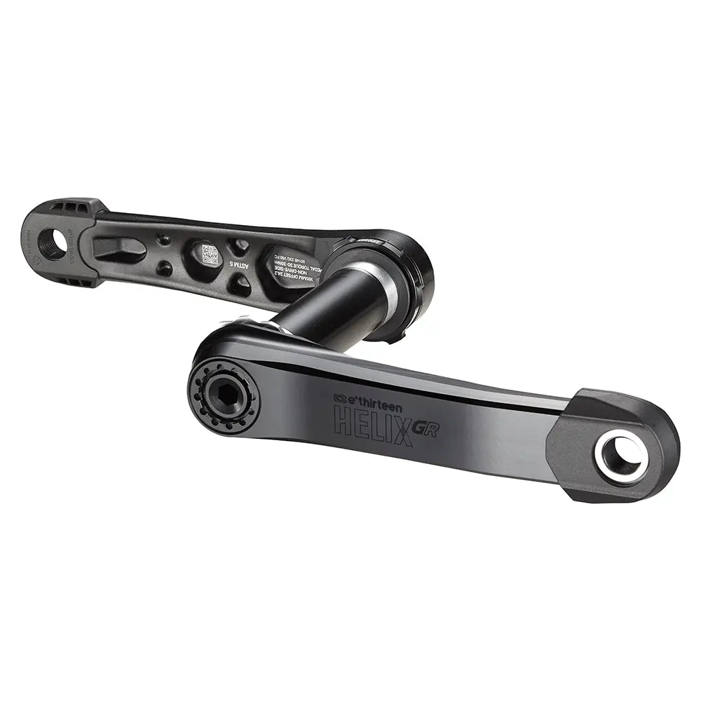Helix Race Alloy GR Crankset 165x83mm Black