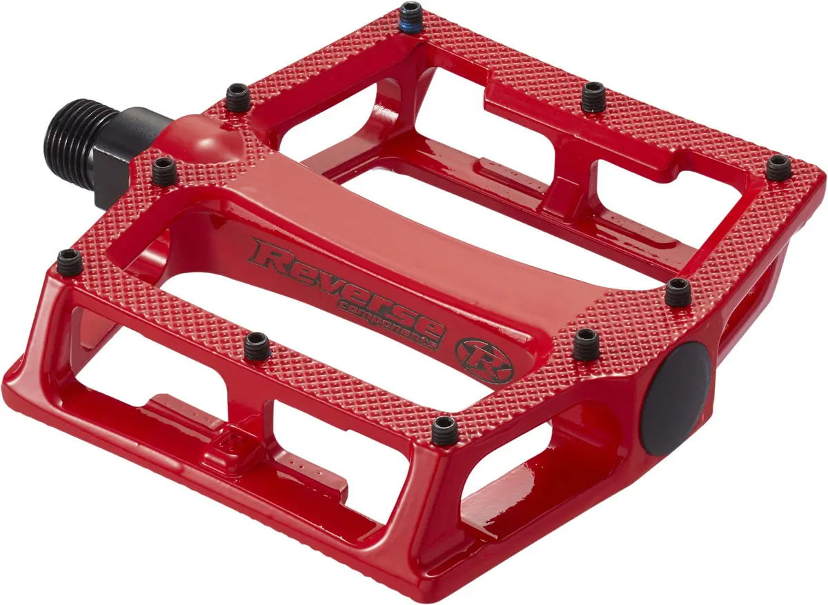 Pedals Reverse Components Super Shape 3D Red