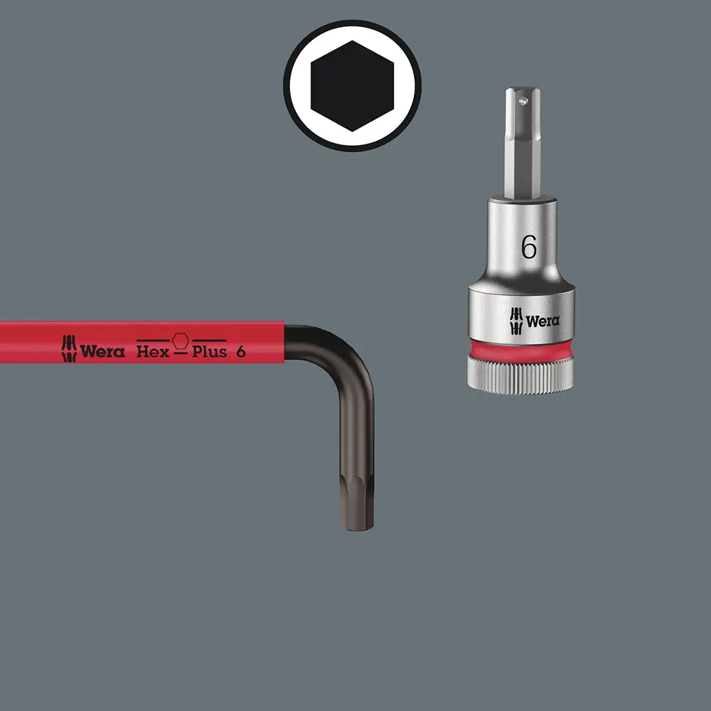 Wera Series 400 T-Handle Hex With Holding Function image 4