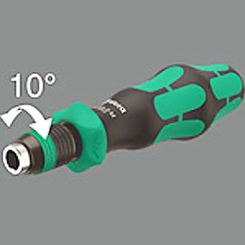 Wera Tools 838 RA-R M Bitholding Screwdriver, 15 Piece Ratchet Set image 2