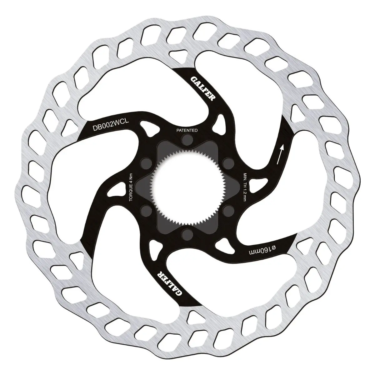 GALFER - MTB WAVE DISC ROTOR - CENTERLOCK