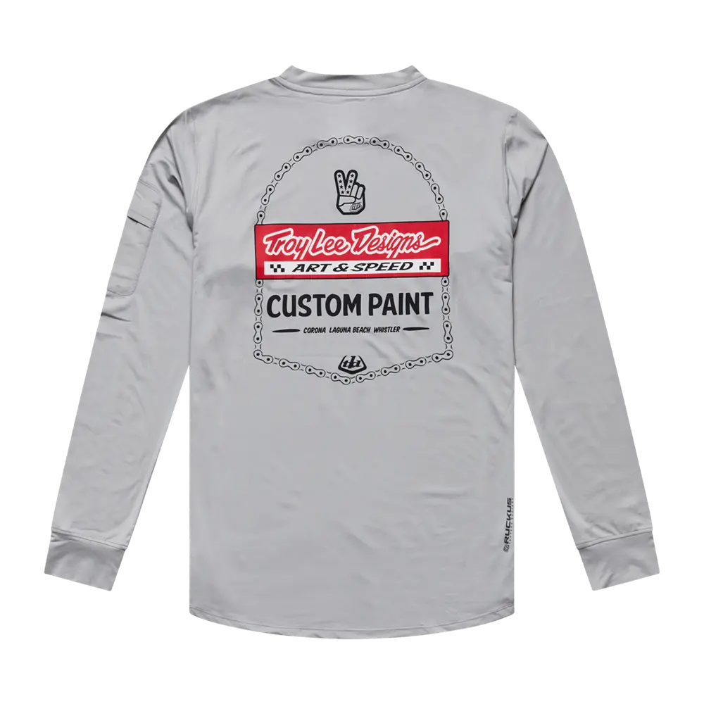 RUCKUS RIDE LONG SLEEVE TEE CUSTOM PAINT MID