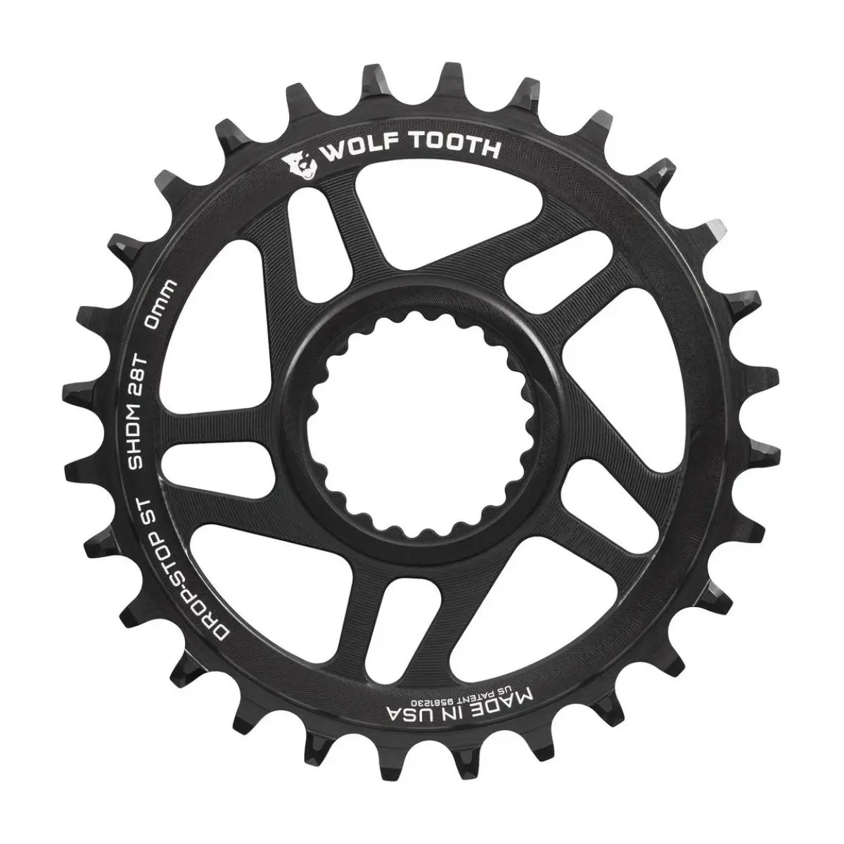 SHIMANO DM DROP-STOP CHAINRING - 0MM OFFSET - SHIMANO HG+