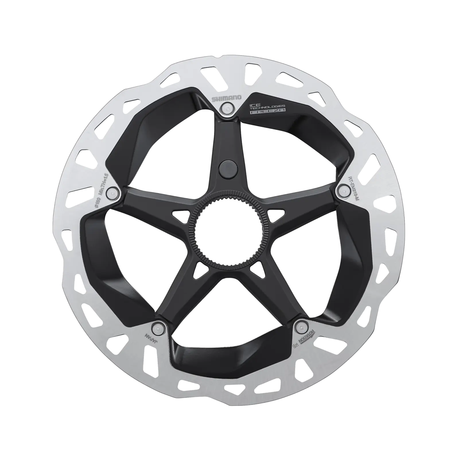 SHIMANO Disc Brake Rotor RT-EM910 CENTER LOCK ICE TECHNOLOGIES FREEZA
