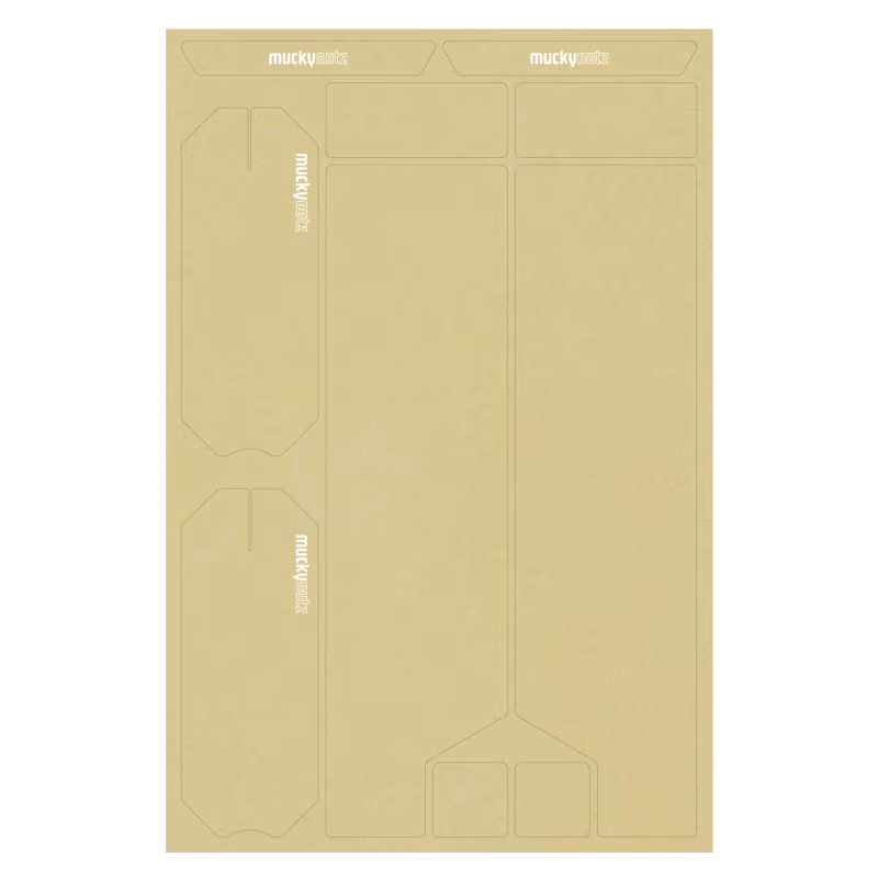 Mucky Nutz Fork & Crank Skinz Clear image 10