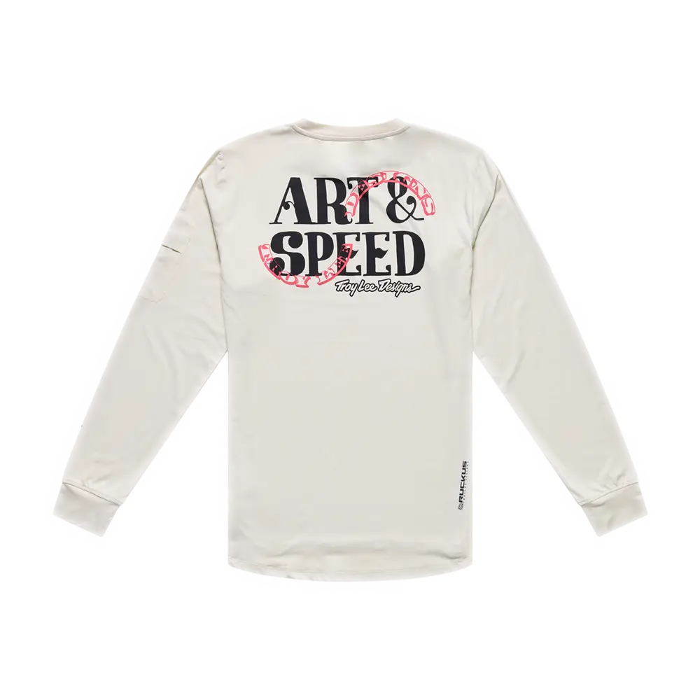RUCKUS RIDE LONG SLEEVE TEE ART & SPEED