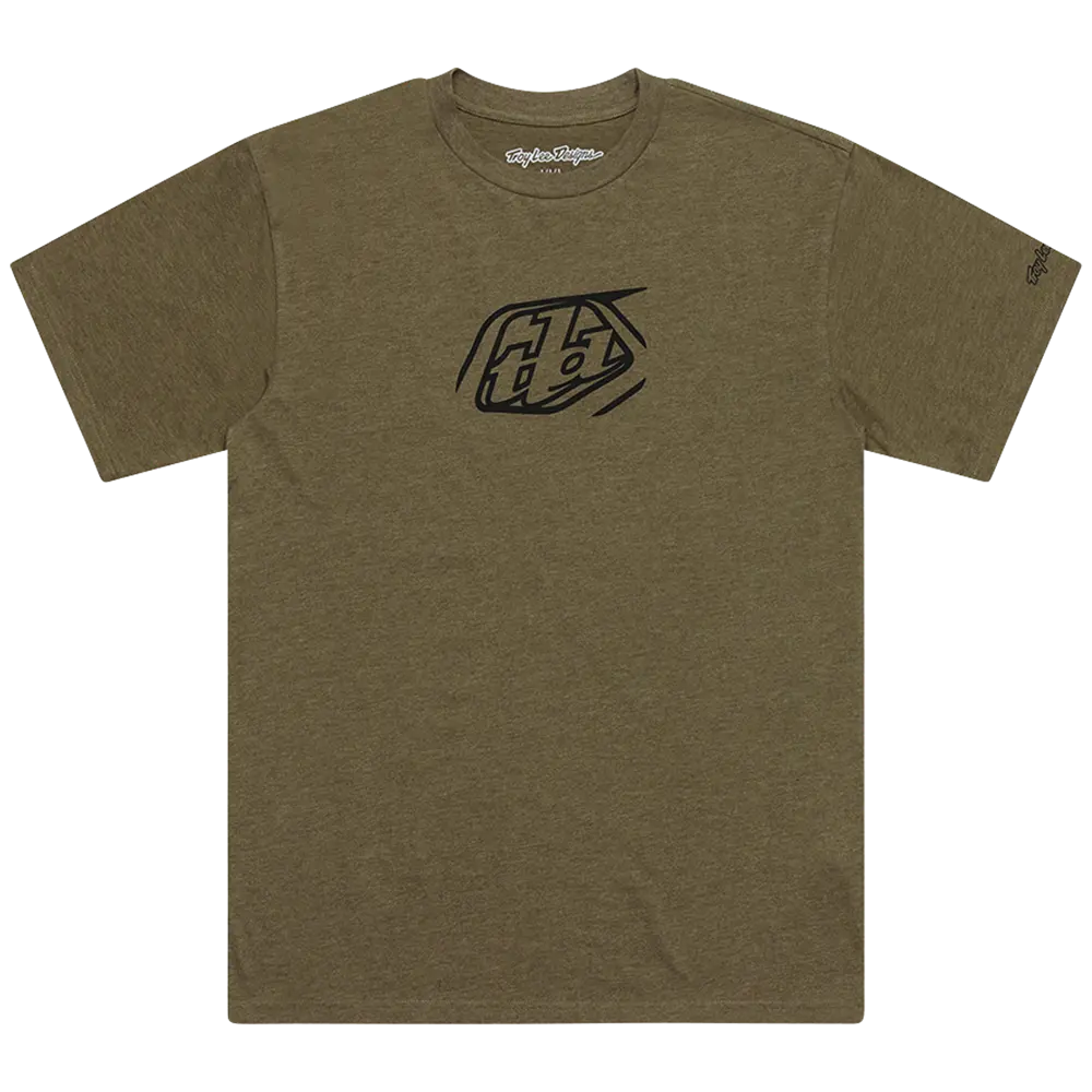 SHORT SLEEVE TEE BADGE OLIVE