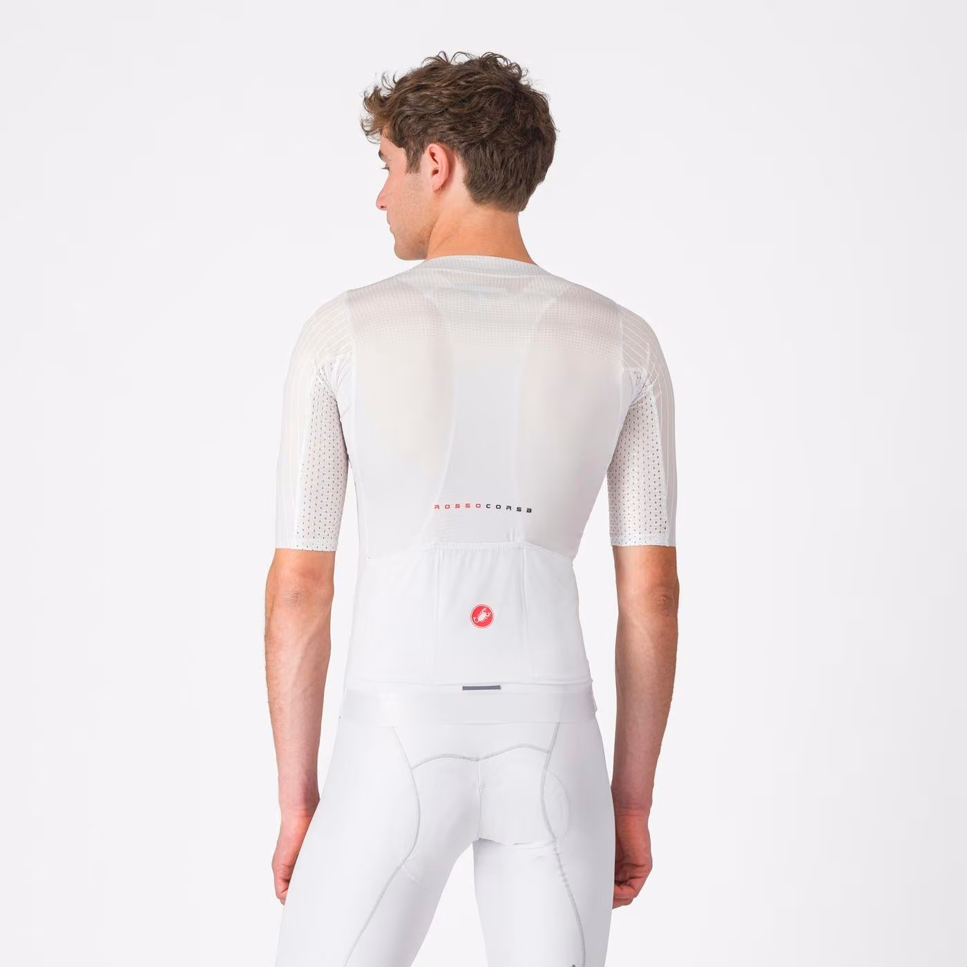 Castelli Aero Race 8S Jersey White image 2