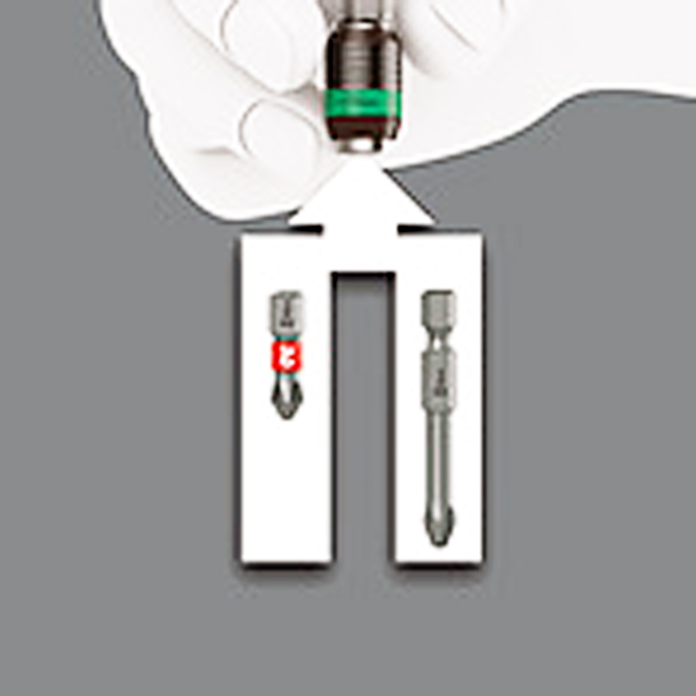Wera Tools 838 RA-R M Bitholding Screwdriver, 15 Piece Ratchet Set image 3