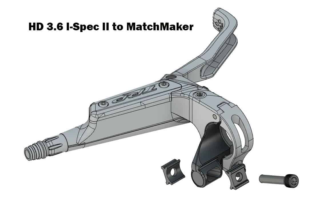 TRP Brake Lever - Shifter Adapters image 2
