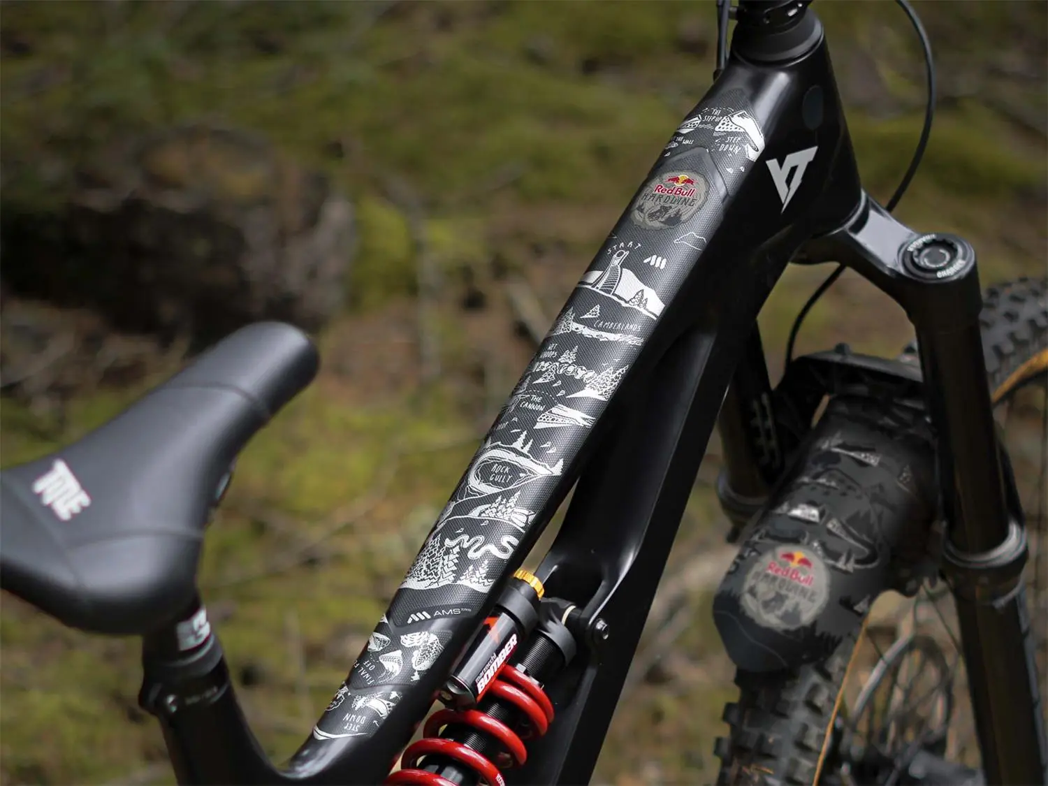 All Mountain Style - Red Bull Hardline Frame Guard image 2