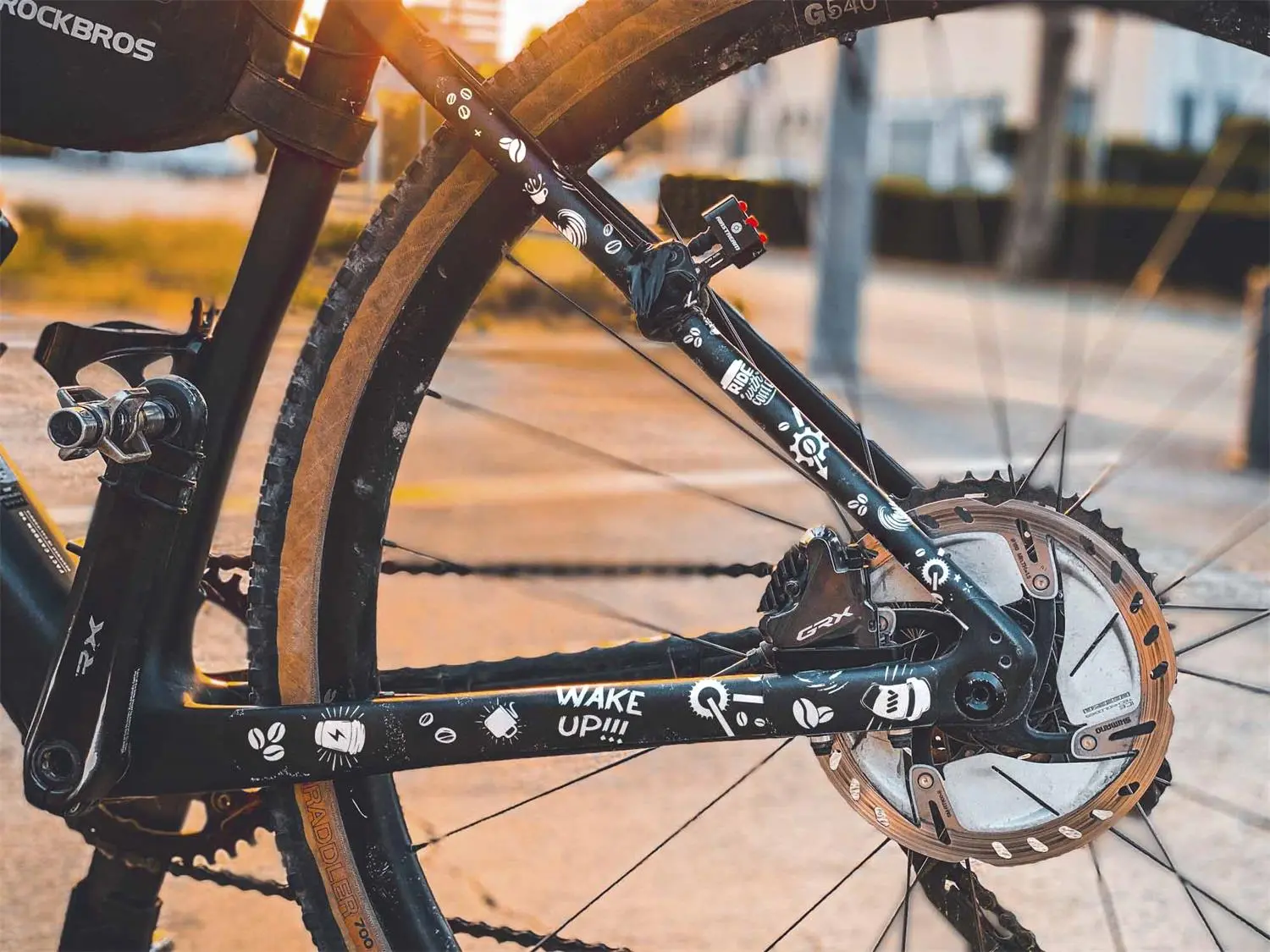 All Mountain Style - Coffee Gravel/Road Frame Guard image 8