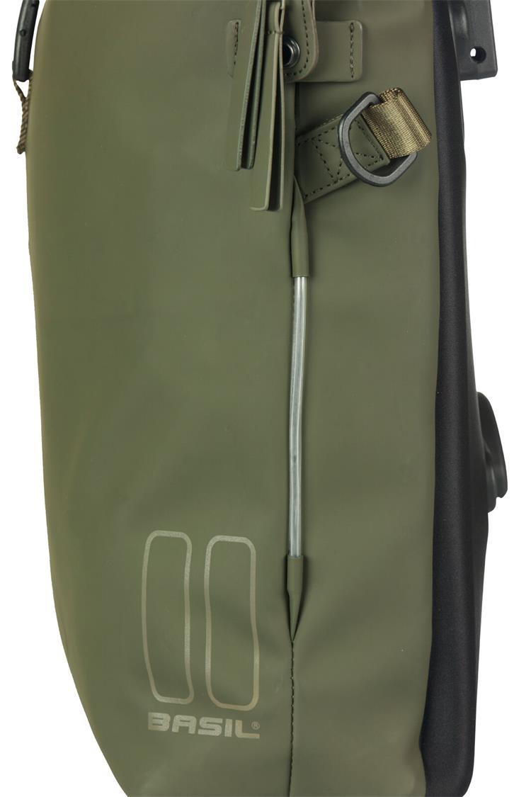 Basil - Soho MIK Studs Bicycle Shoulderbag With LED (MIK Studs) image 13